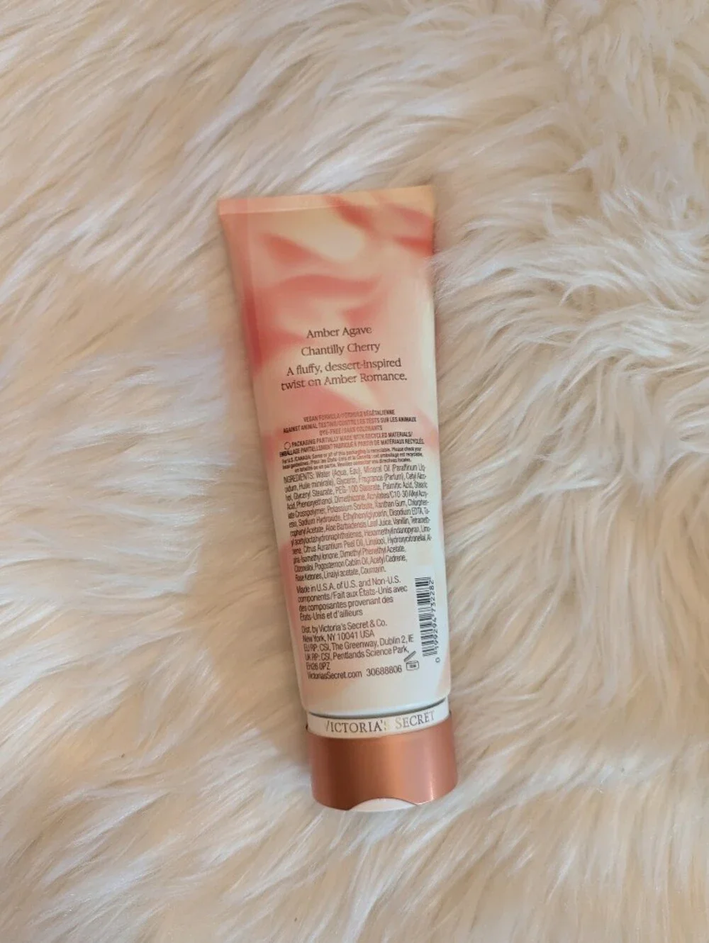 Victoria's Secret Amber Romance Whipped Frangace Lotion 8 Fl Oz